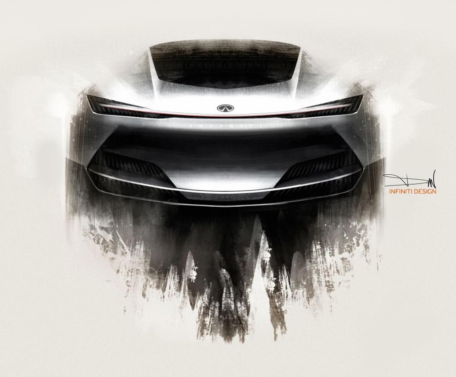 Эскиз Infiniti Q Inspiration Concept 2018 года  (фото 58 из 60)